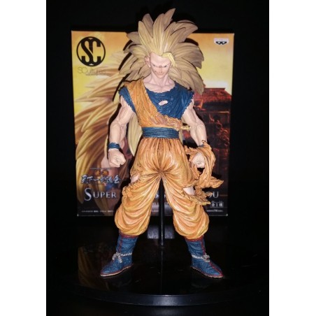 Son Goku Super Sayan 3 Bandai Scultures Figure Colosseum