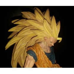 Son Goku Super Sayan 3 Bandai Scultures Figure Colosseum